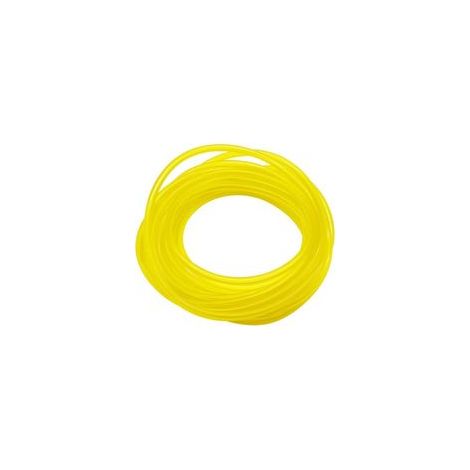 Tuyau Durite d'Essence（3mmx5mm,50Mètres）De Haute Qualité En PVC Jaune Transparent Durite Essence Debroussailleuse (1/5)