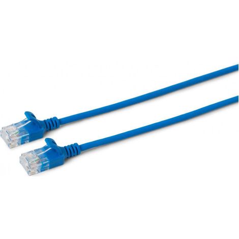 MicroConnect U/UTP CAT6A Slim 3M Bleu, V-UTP6A03B-slim