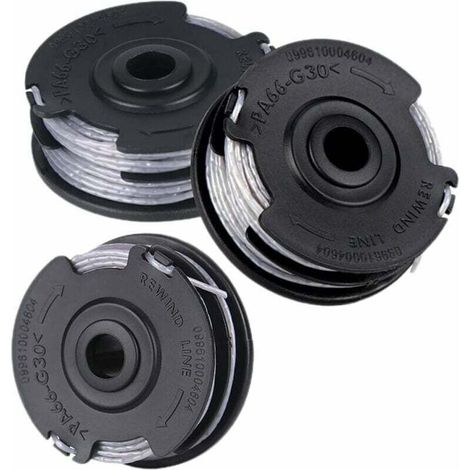 Lot De 3 Bobines Pour Débroussailleuse Bosch Art 24 27 30 30-36 Li 18 M 1,65 Mm (1/3)