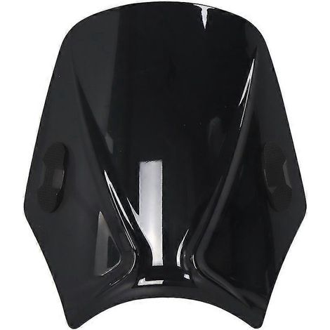 Pare-brise universel neuf pour moto BMW R Ninet, Rninet, Rnine T, R9t Pure, Scrambler, Urban G/S, R1200r, R18, S1000r - Noir (1/5)