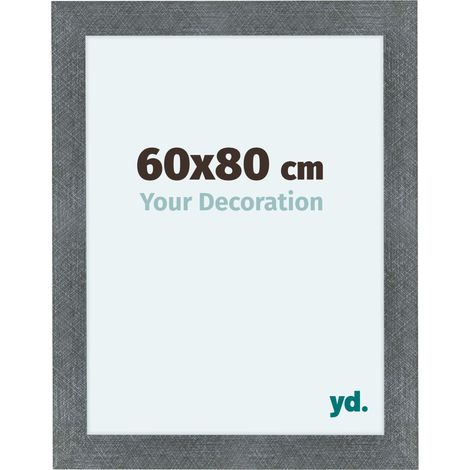 yd. - Cadre photo 60x80 - Fer Patine - MDF - Como (1/5)