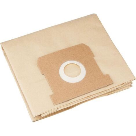 Sacs de rechange pour aspirateur Kärcher 6.959-130.0 WD3 WD3P MV3, sacs filtrants en papier pour aspirateurs eau et poussière, sacs pour Kärcher WD3 Premium, accessoires et pièces détachées (5 jeux) (1/5)