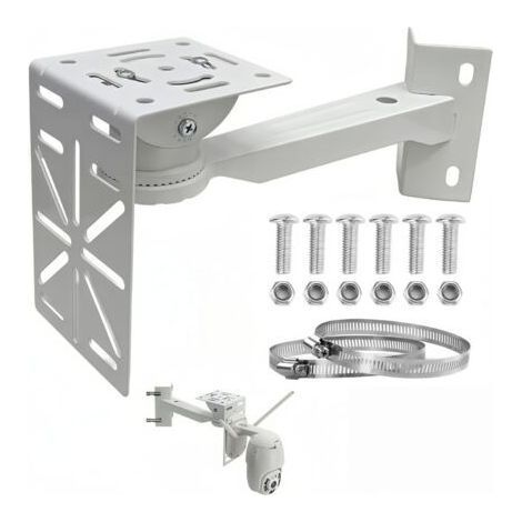 Support Polyvalent d'angle pour Caméra Extérieure, Idéal pour Une Surveillance Efficace en Extérieur (1/5)