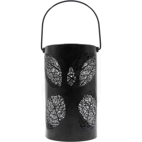 EASYCOMFORT Plafonnier LED suspendu cylindrique à énergie solaire, design rétro, éclairage d'intérieur, luminaire décoratif de plafond (1/5)