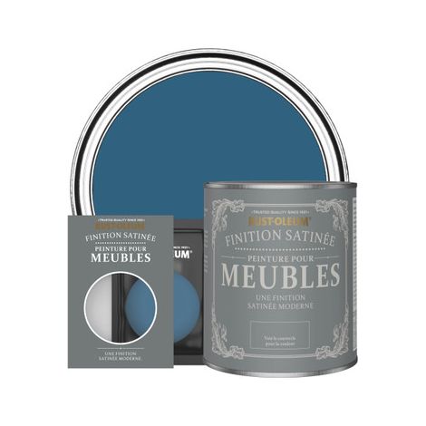 Peinture pour Meubles Finition Satinée - Cobalt (1/3)