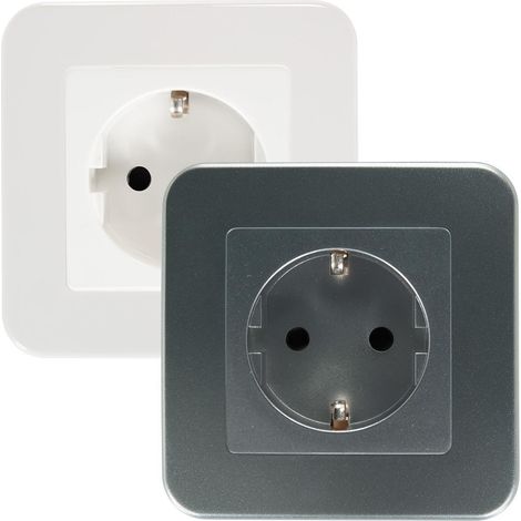 Enchufe Tipo F Schuko Classic Blanco