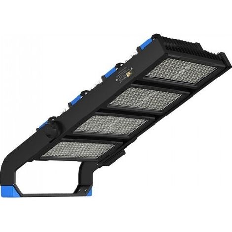 V-TAC SUPER PRO VT-1002D Faro led light 1000W 120LM/W chip samsung driver meanwell 4000K in alluminio nero dimmable IK08 IP65  - SKU 499 (1/5)