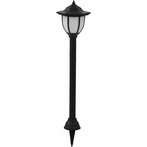 Maison Exclusive - Lampade Solari da Esterno 6 pz LED Nere (1/5)