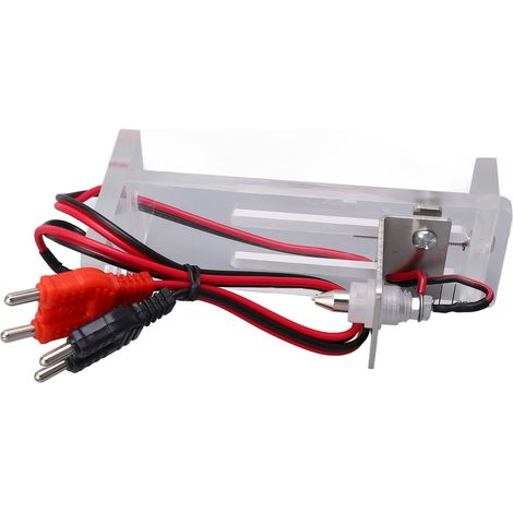Support pile acrylique 4 fils avec pince test pour AA AAA 18650 26650 bouton et batterie puissance, étau max 85mm (1/5)