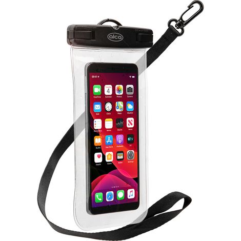 alca® Wasserdichte Handyhülle für Smartphones Unterwasser Handytasche IPX8 bis zu 6,6 Zoll Case passend für iPhone 13 14 15 Samsung S22 S23etc. (1/5)