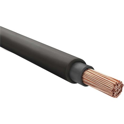 HELU KABEL H07RN-F 1X16mm² einadrige Gummischlauchleitung AD 10,8mm - 13,4mm Nennspannung Uo/U 450V/750V - 1 Meter