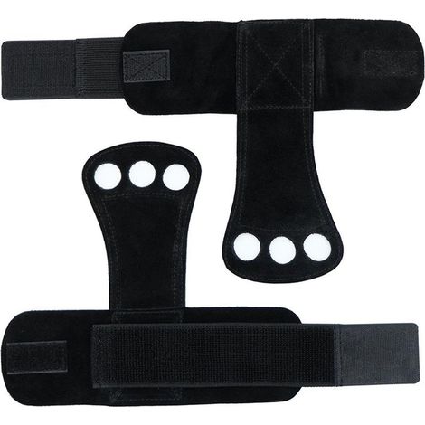 Poignées de musculation et d'entraînement croisé ouvertes avec protection de la paume et support du poignet pour kettlebells de fitness (1/5)