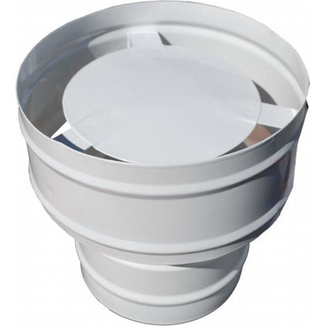 FPLUS sombrerillo acero antiret.125 , DEFLECTOR ANTIREVOCO BLANCO 125 DIAM.