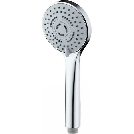 Shower Head - Handheld And Fixed Dual System - 3 Spray Modes Rain RainAir Whirl Air Infusion - Chrome Finish - 2 5 GPM - For Bathtub And Shower Room - 1 Set (1/5)