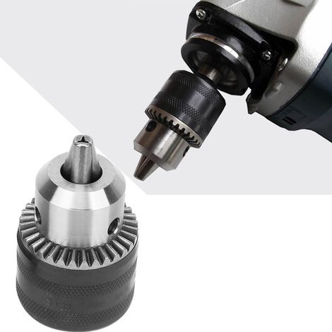 Adaptateur de mandrin de perçage B16 1,5-13 mm, kit d'outils de fraisage, mandrin de perçage à clé (1/5)