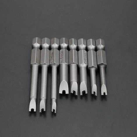 SP3-1PCS 50L - Jeu'embouts de tournevis magnétiques de type U, alliage ltAlloy 1-4, tête de tournevis électri (1/4)