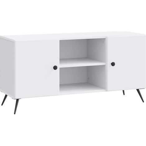 TV Cabinet White 102 x 34.5 x 50 cm Engineered Wood vidaXL