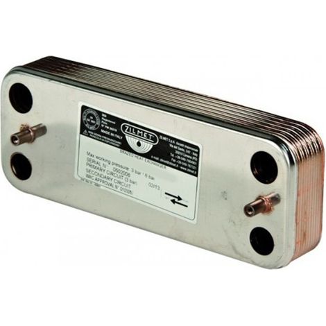 Scambiatore Saldobrasato per Caldaia Murale Piastre 14 ZILMET 17B2071410