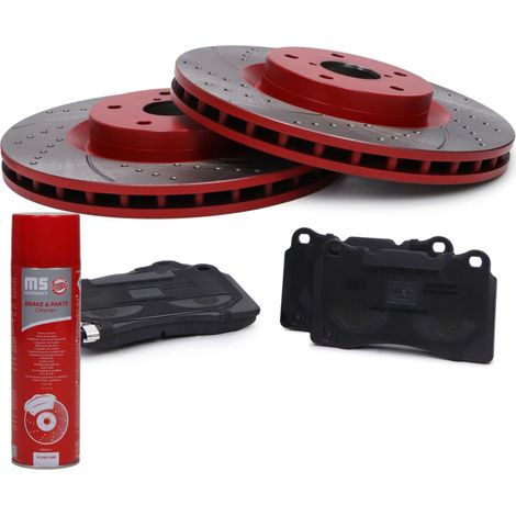 JUEGO DE DISCOS Y PASTILLAS DE FRENO DELANTERO SPORT-EXTREME SUBARU 203022030 (1/4)