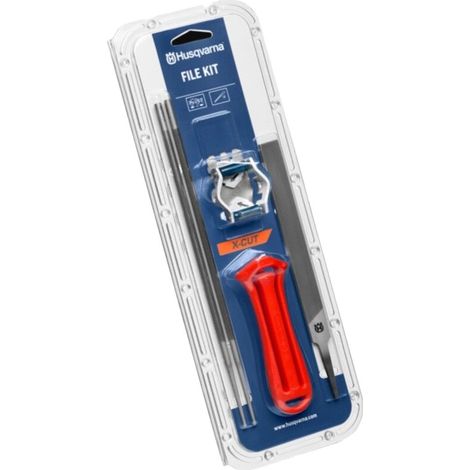 Kit Husqvarna affilatura catena motosega X-CUT S93G 3/8"mini lime 4,0 mm 5/32 (1/5)