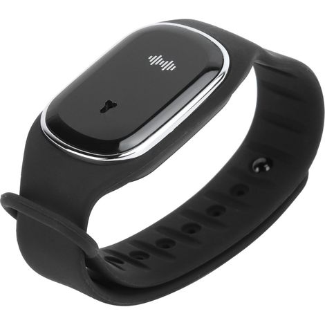 Bracelet anti-moustiques d'extérieur à ultrasons pour enfants et adultes (noir) (1/5)