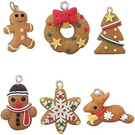 Décorations de Noël en bois à faire soi-même, pendentifs en bois pour sapin et décorations de fête (1/4)