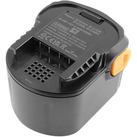 Batterie de remplacement - AVIZAR - BS 12G / BS 12X - Ni‑MH 12V - 3000 mAh - 36 Wh (1/3)