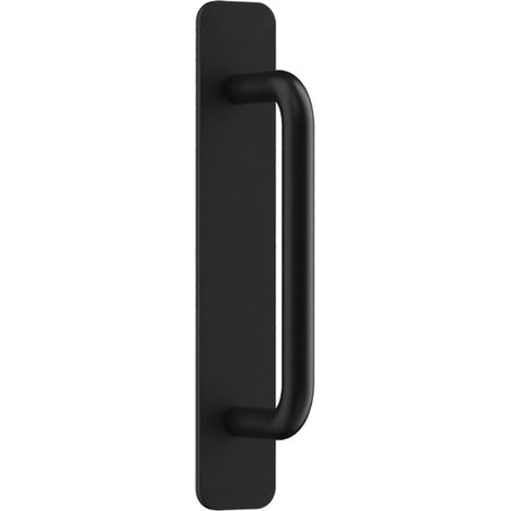 Poignée de douche noire auto-adhésive élégante pour fenêtre salle (1/5)
