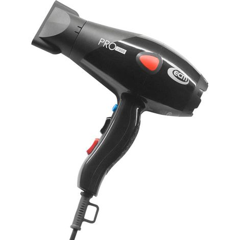Asciugacapelli Phon 2000W 2 Velocità ECM Pro 3900 Nero