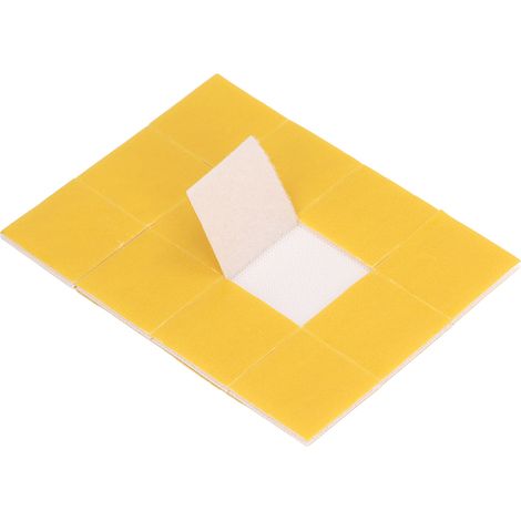 Rouleau de 12 bandes auto-agrippantes double face industrielles à scratch pour la fixation murale domestique (1/5)