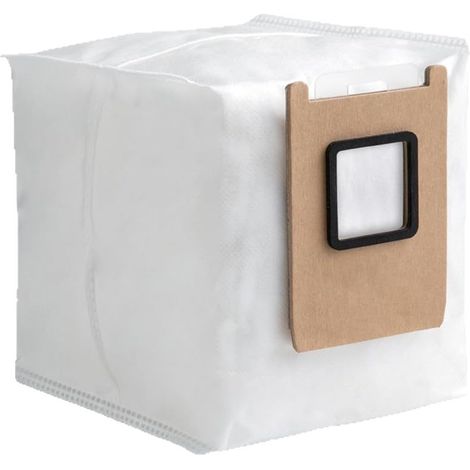 Kompatibel mit Zubehör und Verbrauchsmaterialien für den eufy E28/E25 Saugroboter, Anker Staubsaugerbeutel, Vlies-Staubbeutel, 10er-Packung, hocheffiziente Filter-Staubbeutel. (1/2)