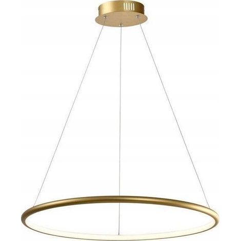Suspension moderne anneau doré Ø62 LED 36W Reality (1/3)