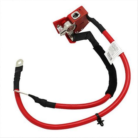 Pluspolkabel für die Batterie 61129322056, Kfz-Anschlussklemme, Starthilfekabel, robustes Kfz-Zubehör, zuverlässiger Ersatz, Hochleistungsleiter für die Fahrzeugstromversorgung. (1/5)