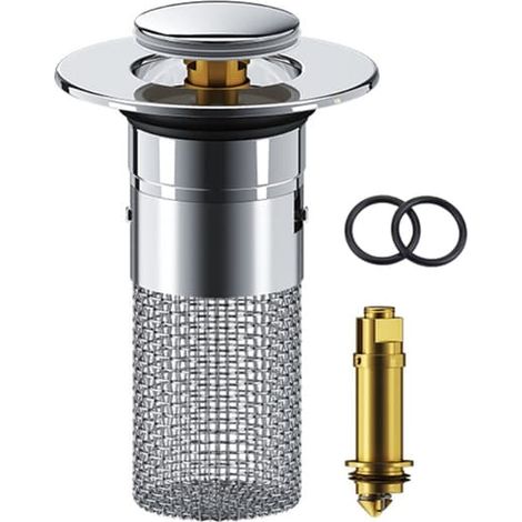 Ecleanfy - Bouchon de lavabo universel en ABS durable, empêchant le colmatage. (1/5)
