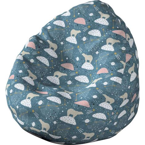 Pouf poire bowli Magic - 60 x 60 x 105 cm (1/3)