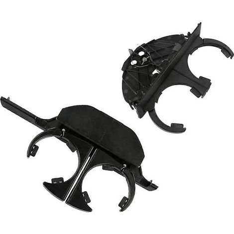 Porte-gobelets rétractables avant et arrière pour voiture (conduite à gauche), compatible avec BMW E39 525i (1996-2003), références : 51168190205 et 51168184520 (1/5)