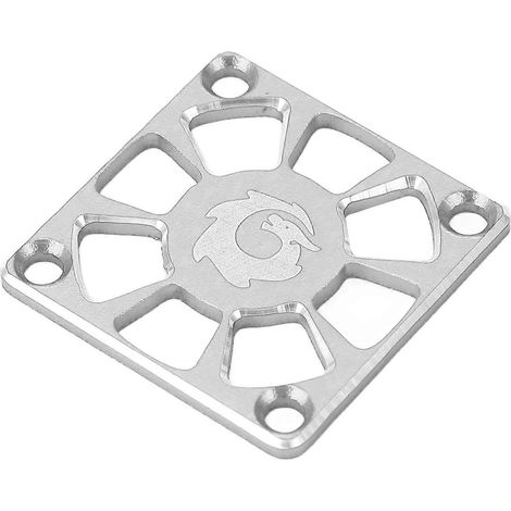 Cache de ventilateur de refroidissement RC 1.Cache de ventilateur de refroidissement en alliage d&39aluminium de 45,7 cm de large, léger et robuste, pour ESC RC, pour une protection optimale, couleur 