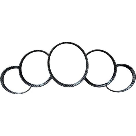 Adhesivo decorativo para el embellecedor del salpicadero de ABS del modelo 911 Cayenne de fibra de carbono. (1/2)