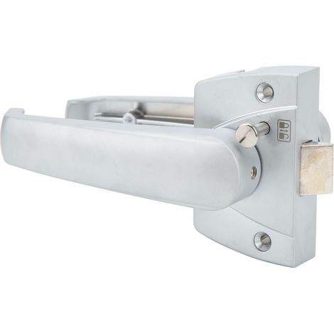 Poignée de verrou à levier 3 points en alliage d'aluminium pour porte intérieure 15-20mm, quincaillerie bateau et camping-car. (1/5)