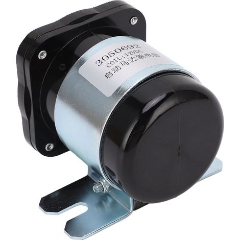 Relais moteur 200A, coque en laiton, bobine à forte conductivité, courant élevé pour véhicule Cummins 12V (1/5)