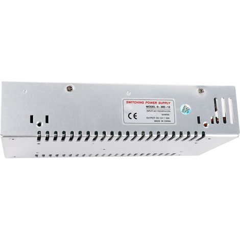 12V 30A geregeltes Schaltnetzteil mit Temperaturregelung für LED-Streifen (1/5)
