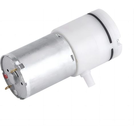 Sollbry Mini Pompe à Air CC 12 V Ultra Silencieuse, Moteur de Pompe à Vide Électrique pour Aquarium Circulation d'oxygène (1/5)