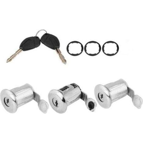 Türschlösser für Citroën C1 – Metall-Schließzylinder-Set 252522 – Direkter Ersatz für Partner, Berlingo, Xsara (1/5)