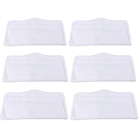 Convient aux accessoires de tête de balai de marque Shark M11 D01 SK410 SK460 SK140 S3101, 6 pièces blanches, mesurant chacune 3218CM. (1/4)