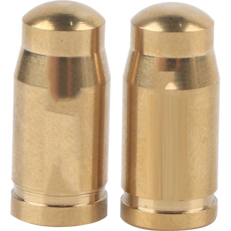 2 pièces/lot embouts de valve TC4 titane allié pour vélo route/montagne, bouchon de gaz pour chambre à air, couleur or (1/5)