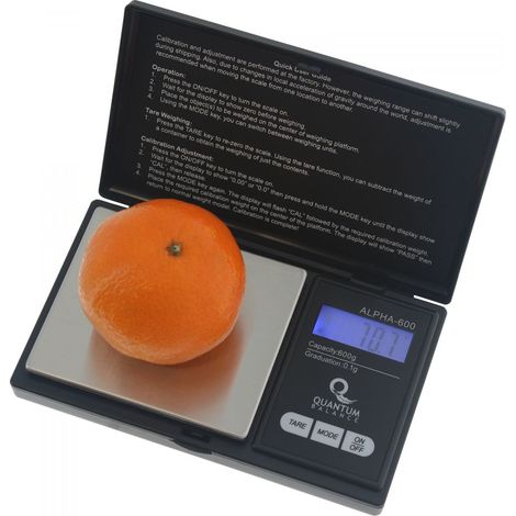 Balance de poche ALPHA 600 précision 0.1gr - QUANTUM (1/2)