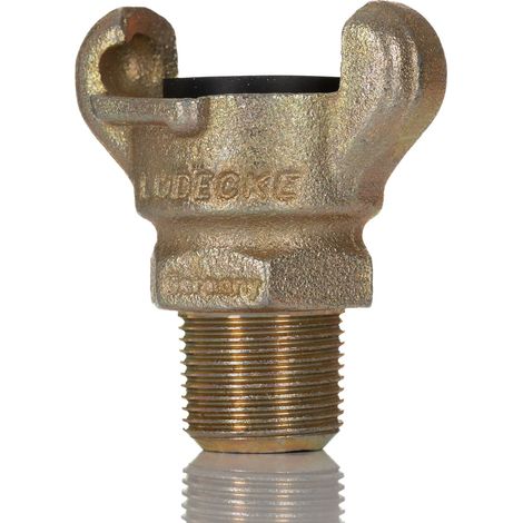 Raccord rapide pneumatique RS PRO, Filetage vers Mâle NPT 3/4 femelle 3/4pouces Adaptateur chargeur en Fer ( Prix pour 1 ) (1/2)