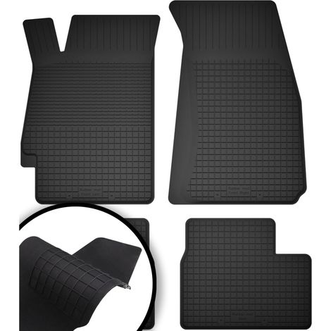 Alfombrillas de goma para: Subaru Impreza GC con salidas de aire, versión hatchback, sedán y familiar (1992-2001).