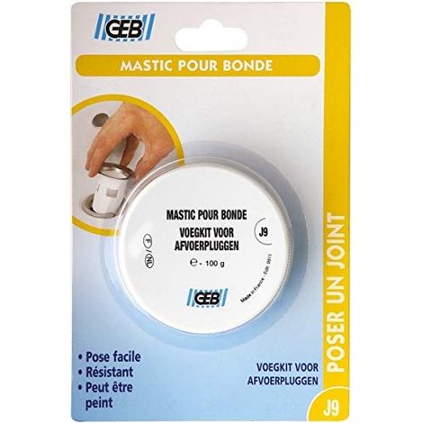 GEB - Mastic pour bonde blister 100g (1/4)