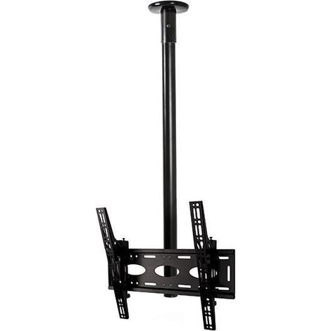 b-tech Soporte de techo universal negro para pantalla de 65 pulgadas
